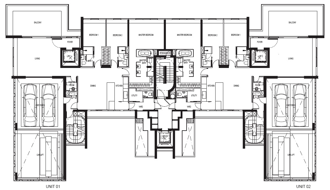 Reignwood Hamilton Scotts 3 Bedroom Floor Plans